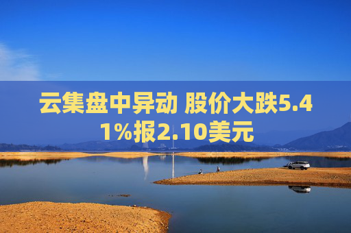 云集盘中异动 股价大跌5.41%报2.10美元