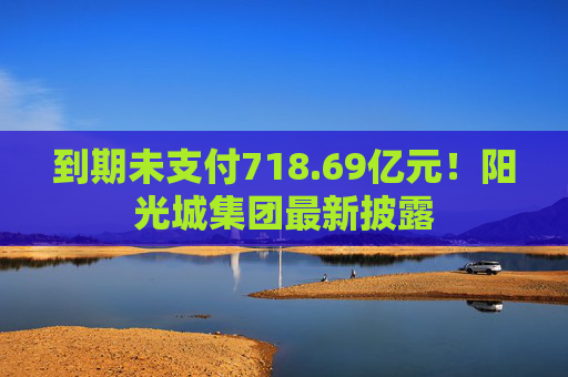 到期未支付718.69亿元！阳光城集团最新披露