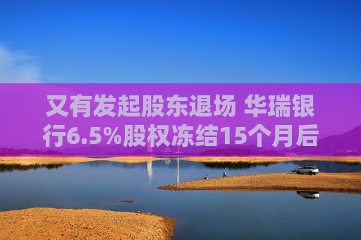 又有发起股东退场 华瑞银行6.5%股权冻结15个月后今起拍卖  第1张