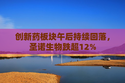 创新药板块午后持续回落，圣诺生物跌超12%