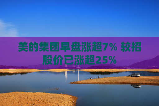 美的集团早盘涨超7% 较招股价已涨超25%  第1张