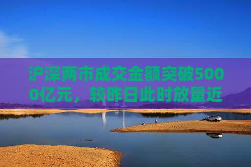 沪深两市成交金额突破5000亿元，较昨日此时放量近2300亿元  第1张