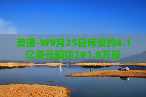 美团-W9月25日斥资约4.1亿港元回购291.9万股  第1张