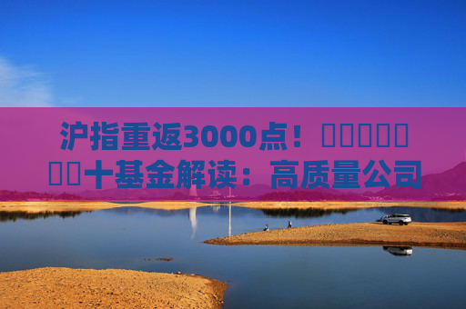 沪指重返3000点！​​​​​​​十基金解读：高质量公司或呈现可持续向上空间