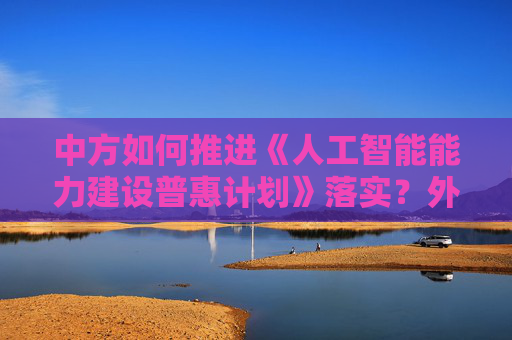 中方如何推进《人工智能能力建设普惠计划》落实？外交部答澎湃  第1张