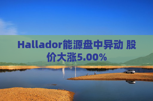 Hallador能源盘中异动 股价大涨5.00%