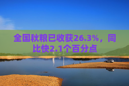 全国秋粮已收获26.3%，同比快2.1个百分点  第1张