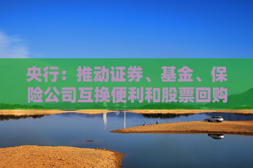 央行：推动证券、基金、保险公司互换便利和股票回购增持再贷款等新设立工具落地生效，维护资本市场稳定