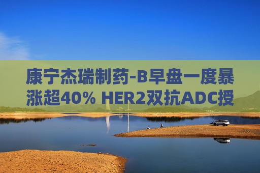 康宁杰瑞制药-B早盘一度暴涨超40% HER2双抗ADC授权石药集团  第1张