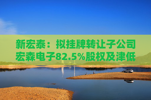 新宏泰：拟挂牌转让子公司宏森电子82.5%股权及津低宏泰75%股权  第1张