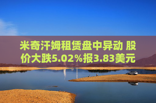 米奇汗姆租赁盘中异动 股价大跌5.02%报3.83美元