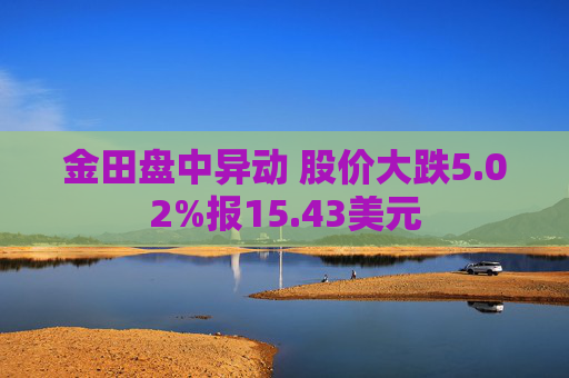 金田盘中异动 股价大跌5.02%报15.43美元