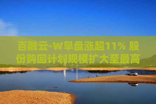 百融云-W早盘涨超11% 股份购回计划规模扩大至最高3.75亿港元