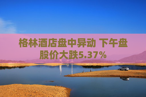 格林酒店盘中异动 下午盘股价大跌5.37%