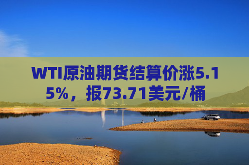 WTI原油期货结算价涨5.15%，报73.71美元/桶