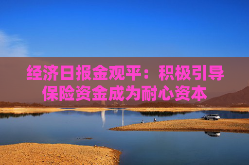 经济日报金观平：积极引导保险资金成为耐心资本