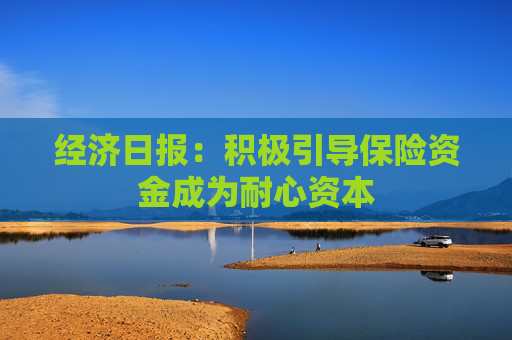 经济日报：积极引导保险资金成为耐心资本