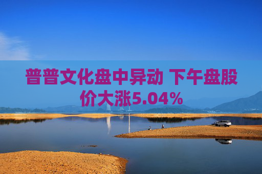 普普文化盘中异动 下午盘股价大涨5.04%