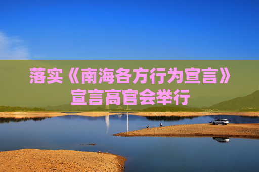 落实《南海各方行为宣言》宣言高官会举行  第1张