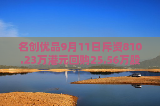 名创优品9月11日斥资810.23万港元回购25.56万股  第1张