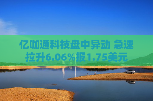 亿咖通科技盘中异动 急速拉升6.06%报1.75美元