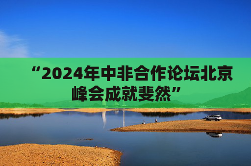 “2024年中非合作论坛北京峰会成就斐然”  第1张