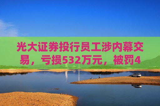 光大证券投行员工涉内幕交易，亏损532万元，被罚460万元