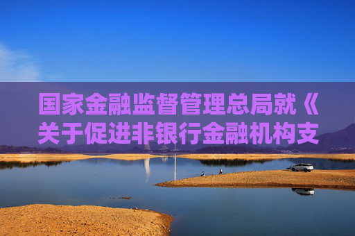 国家金融监督管理总局就《关于促进非银行金融机构支持大规模设备更新和消费品以旧换新行动的通知》答记者问  第1张