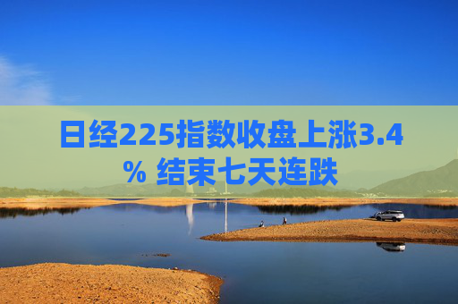 日经225指数收盘上涨3.4% 结束七天连跌  第1张