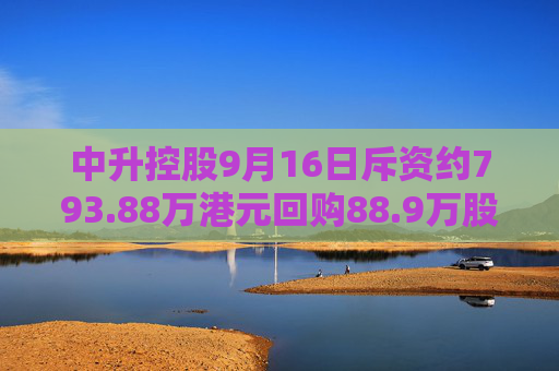 中升控股9月16日斥资约793.88万港元回购88.9万股  第1张