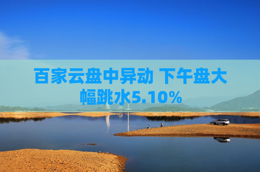 百家云盘中异动 下午盘大幅跳水5.10%  第1张