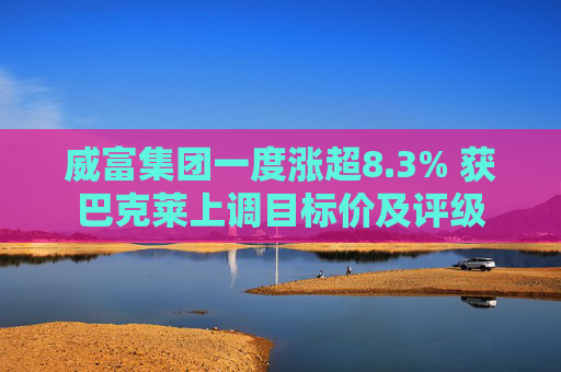 威富集团一度涨超8.3% 获巴克莱上调目标价及评级  第1张