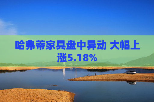 哈弗蒂家具盘中异动 大幅上涨5.18%