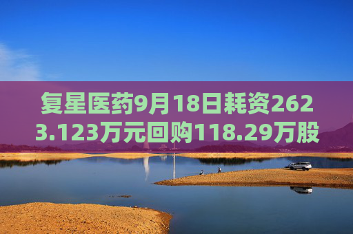 复星医药9月18日耗资2623.123万元回购118.29万股A股  第1张