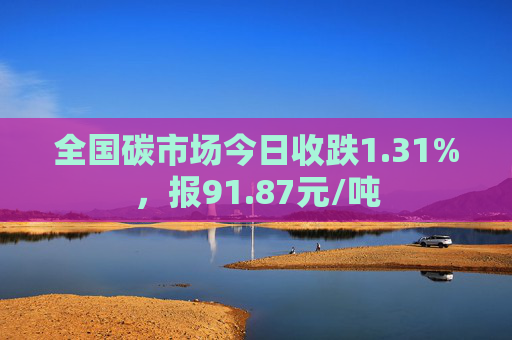 全国碳市场今日收跌1.31%，报91.87元/吨