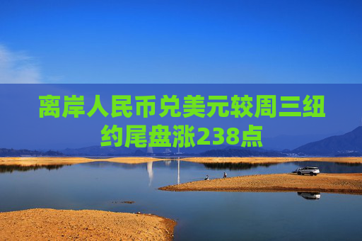 离岸人民币兑美元较周三纽约尾盘涨238点  第1张