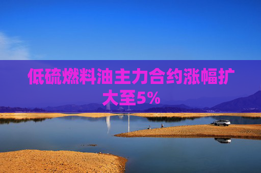 低硫燃料油主力合约涨幅扩大至5%  第1张