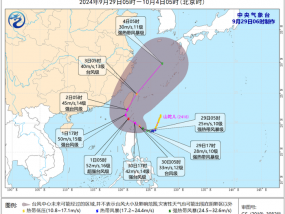 中央气象台发布台风蓝色预警